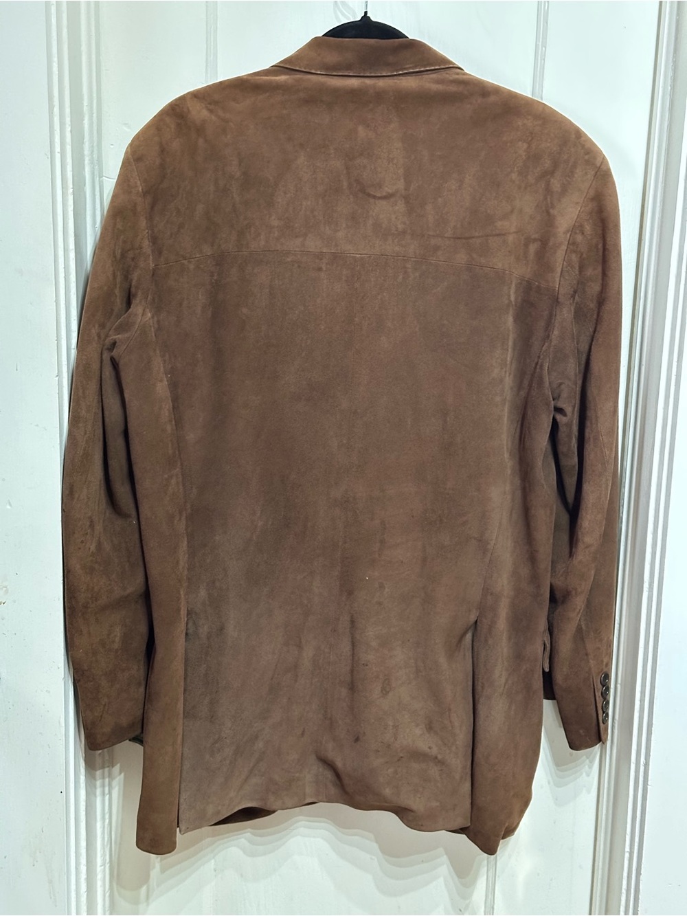 Vintage Bergdorf Goodman Brown Lambskin Jacket - Picture 3 of 6